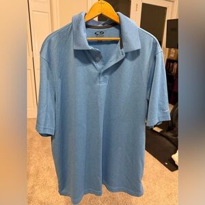 Champion Men's Light Blue Duodry Polo Shirt